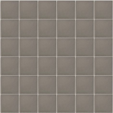 Mosaïque de grès cérame PICCOLO SILK 5x5cm (finition satinée) -  Ash grey - -  105 - Ash grey - boîte de 0.93 m2