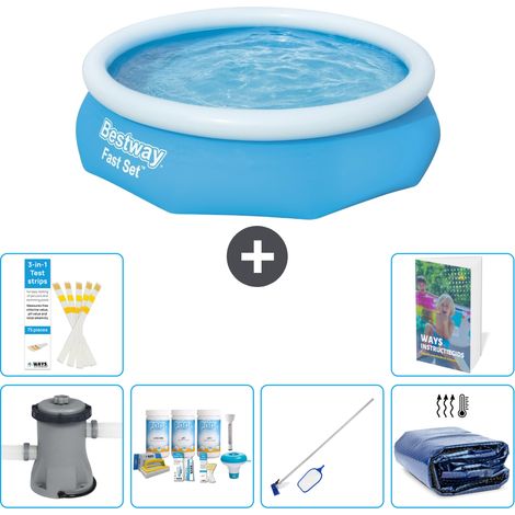 Bestway Piscina Bestway Fast Set Rotonda - 305x76 cm - 7-pezzi  S267