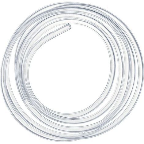Tuyau Transparent de Pression 3 mètres, 10 × 12mm Tuyauterie Flexible Tube de PVC (1/4)