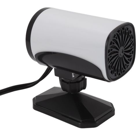 Chauffe-air Voiture 2-en-1 Noir 150W 24V Blanc Dégivrage Pare-brise Chauffage Refroidissement Rapide (1/5)
