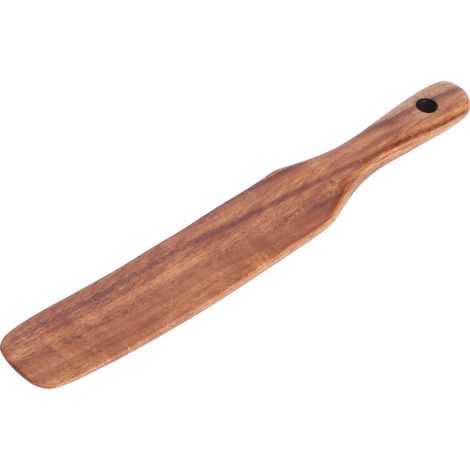 Spatule en Bois de Teck Antiadhésive pour Cuisine - Ustensile de Cuisson Durable (1/5)