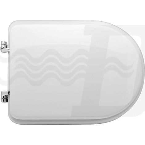 Copriwater Coprivaso Tavoletta SEDILE WC PER FLAMINIA VASO VALENTINE (1/5)