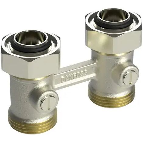 Danfoss Raccordo universale RLV-KB per radiatore valvola, riscaldam, G 3/4, Passaggio, 003L0391