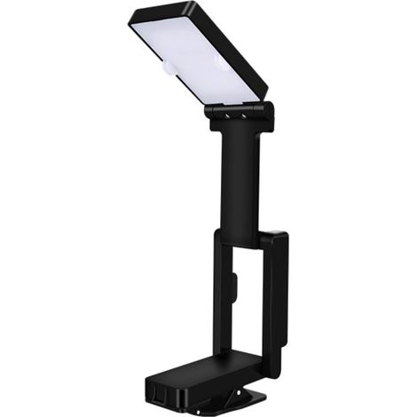 Kaiyo Lampe de lecture à clipser, bureau 2 en 1, LED, USB-C, (1/5)