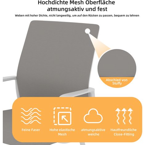 Chaise bureau design moderne - Cadre métallique, assise douce et confortable, usage maison & bureau, plusieurs coloris disponibles (1/5)