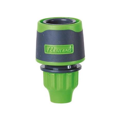 Ribimex – Raccord rapide bi-matière pour tuyau Ø 9mm – Conçu pour espaces confinés – Matériau Soft-Touch pour prise en main confortable