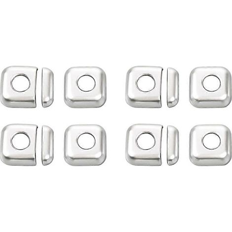 Auto-Kopfstützen-Einstellknopf-Abdeckung, Dekorationsaufkleber für Jimny 2007–2017, Innenzubehör, Silv (1/5)