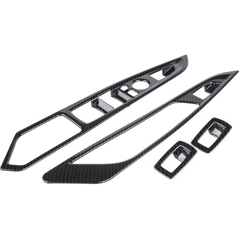 Protecteurs boutons fenêtre carbone pour BMW X5/X6 F15/F16 [14-18] - 4 pièces ABS carbone (1/4)