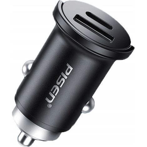 Caricabatteria da auto per accendisigari veloce e potente 20W PD QC USB-A USB-C (1/5)