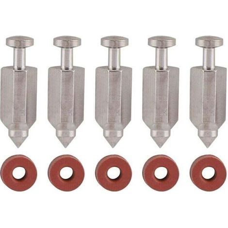 Carburetor repair kit for Briggs & Stratton engines – float needle gasket and seat, compatible with vertical models