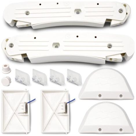 Balançoire de nettoyage de piscine avec cadres avant et arrière, 4 glissières de pod, performance stable, pièce de rechange légère (1/5)