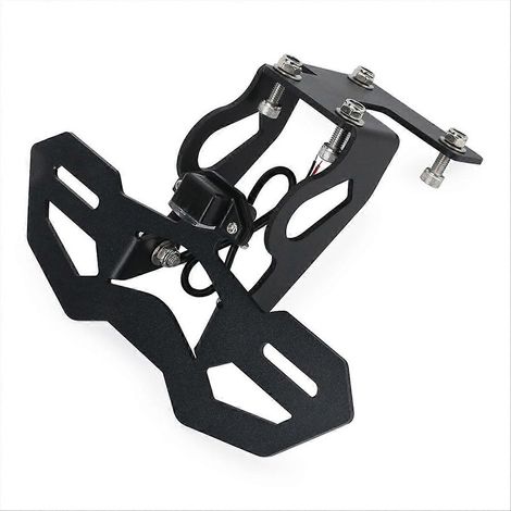 Support de plaque d'immatriculation arrière avec feu arrière LED pour moto KAWASAKI (1/5)