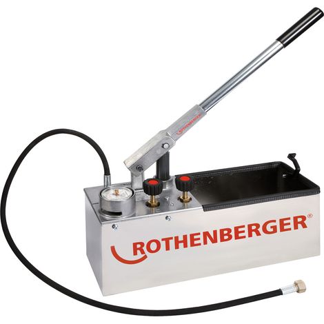Rothenberger Prüfpumpe für Wasserleitungen RP 50S Inox, manuell