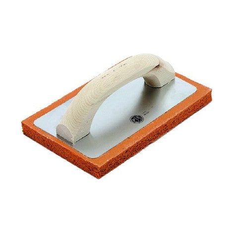 Frattazzo con spugna in gomma manico legno per intonaco Art 820 Ancora