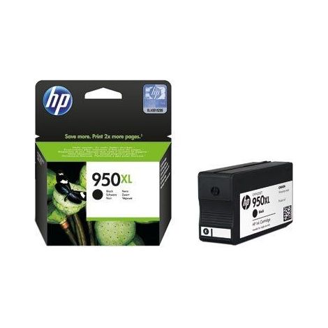 HP 950XL High Yield Black Original Ink Cartridge cartucho de tinta 1 pieza(s) Alto rendimiento (XL) (1/5)