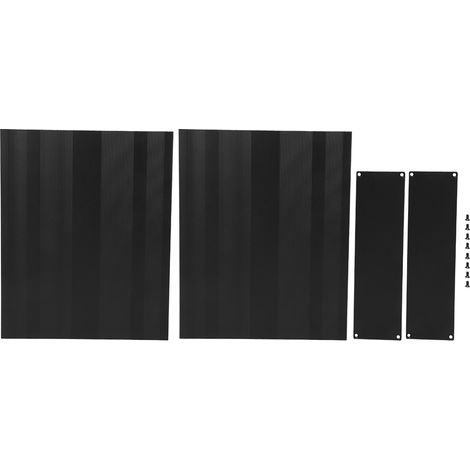 Projektgehäuse aus mattschwarzem Aluminium – DIY-Elektronikbox (50 x 178 x 220 mm) (1/5)