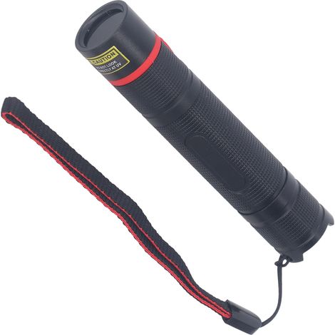 Mini lampe torche UV 365 nm, lampe torche rechargeable USB, détecteur d'urine d'animaux domestiques (chien, chat), taches sèches (1/5)