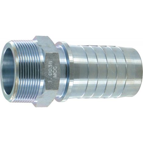 STRECKEN - Dampfschlaucharmatur AG 1/2 Tülle 13mm mSB St STRECKE (1/2)