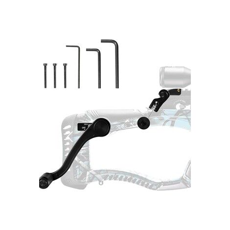 Dispositif de levage BAR20020 pour couvercle de piscine, montage facile, aluminium, universel, accessoire piscine - pièce rechange (1/4)