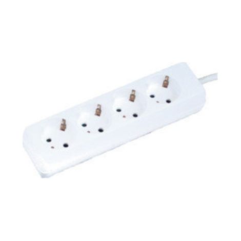 Base di 4 prese con messa a terra 3 mts Electro DH 36.220/3 8430552121168