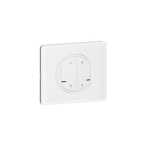 Legrand 067755 Wireless control with 4 scenarios Legrand - Celiane with Netatmo - White