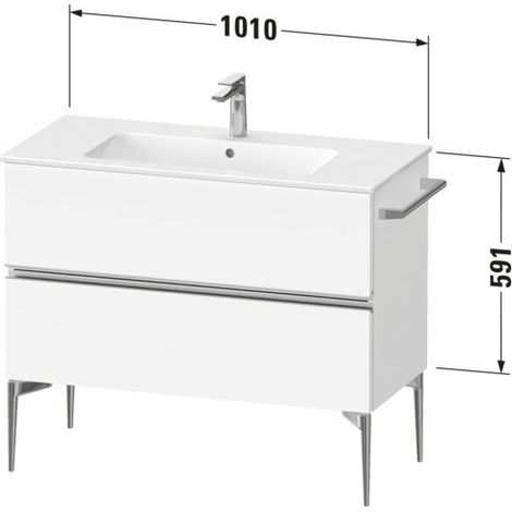 DURAVIT SV4645010220000 Sivida WTU 1010x591x477 mm, pour installation sur le sol (1/2)