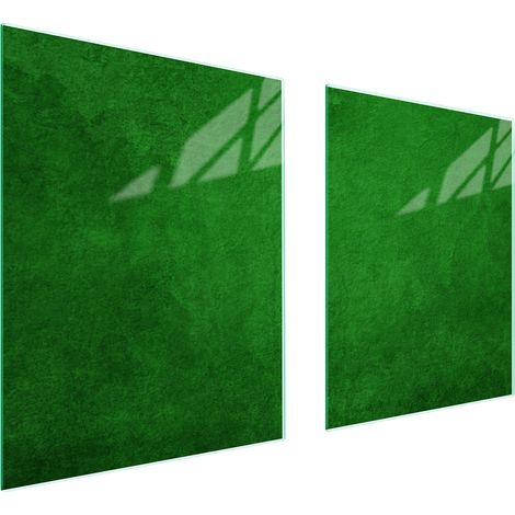 PLACA PROTECTORA DE VIDRIO PARA ESTUFA 85x52 VERDE (1/5)