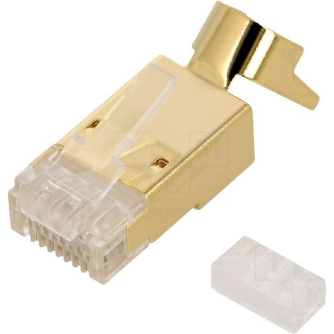 Connecteur RJ45 male Cat.6 Cat.6a et 8.1
