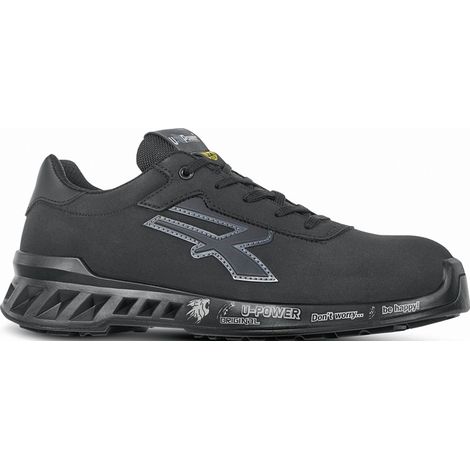Sicherheitsschuh BEN Gr.45 schwarz/grau S3 CI SRC ESD EN20345 Mikrofaser U.POWER (1/3)