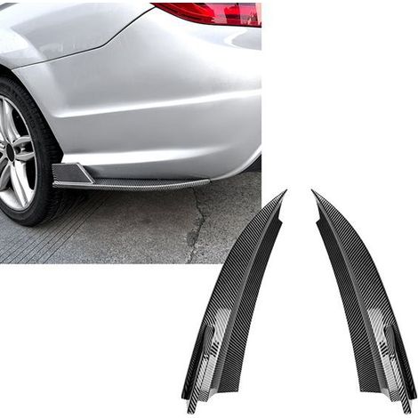 1 pair of rear bumper corner protectors suitable for 2008-2014 Mercedes-Benz W204 AMG Line (1/4)