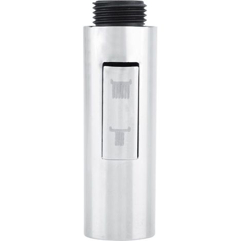 Pulvérisateur de robinet cuisine haute pression – tête amovible en laiton chromé, 3 modes de jet, compatible tous mitigeurs (1/5)