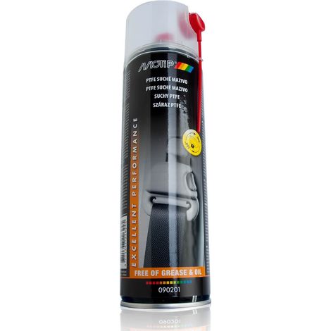 Spray lubrifiant sec PTFE pour guides en téflon - Spray 0,5 L (1/5)