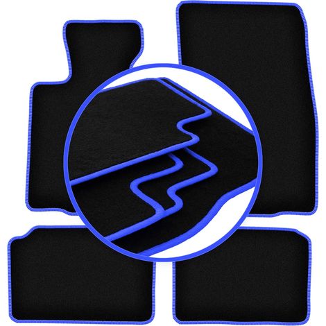 Tapis de voiture CARLUX-BLUE pour : Mini Countryman R60 à hayon (2010-2017)