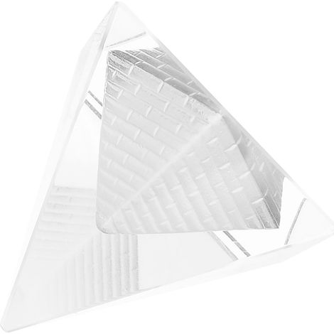 Ornement en quartz sculpté en forme de pyramide de cristal pour la décoration intérieure (1/5)