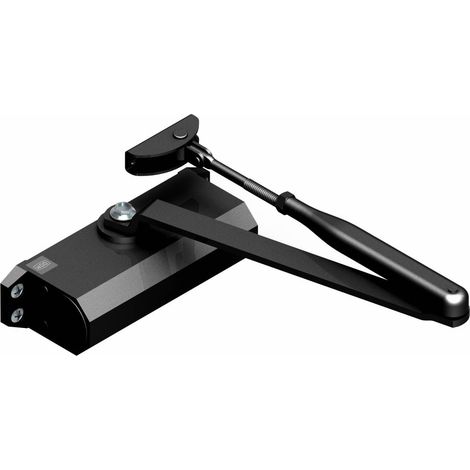 DOM COMPACT 1000 CHIUDIPORTA C/FERMO MAX 80 KG NERO