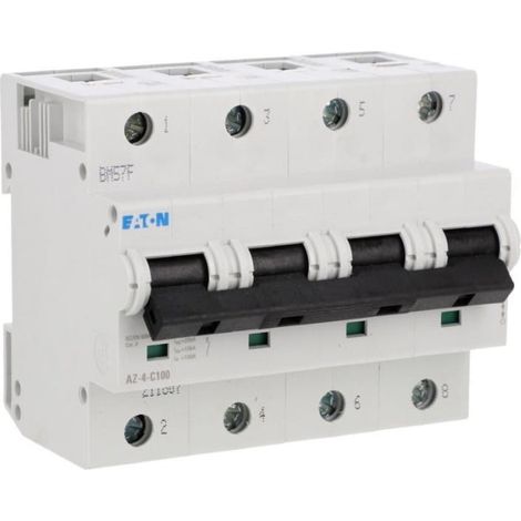 Interruttore automatico 4P C 100A 20kA AC AZ-4-C100 211807
