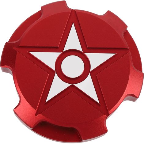 Tappo serbatoio carburante compatibile con SL S LE R SLR 2015-2024, coperchio serbatoio carburante in alluminio antigraffio, tappo olio di ricambio 2521278 (rosso) (1/5)
