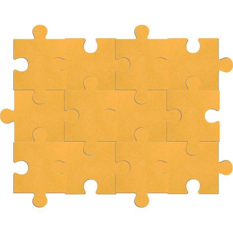 Panel de mosaico de fieltro fonoabsorbente autoadhesivo de 12 piezas, decoración de pared de fieltro 3D, color naranja, 20 x 30 cm (1/5)
