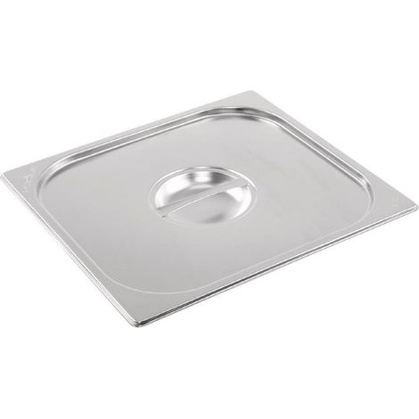 Couvercle Bac Gastro Inox GN 2/3 - Vogue (1/5)