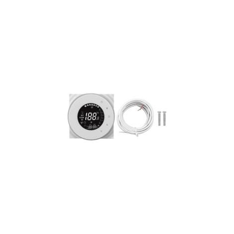 Thermostat de chauffage au sol WiFi intelligent, systèmes de chauffage électrique à commande vocale avec écran tactile LCD VA 95-240V (1/5)