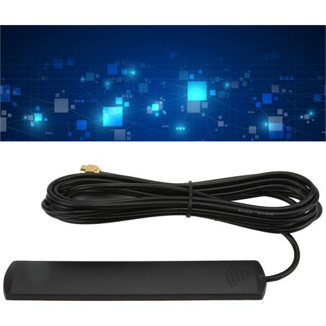 Antenne WiFi 8DBI Haute Performance pour Maison - Compatible 2G/3G/4G/5G - Antenne Sans Fil Large Bande - Noir (1/5)