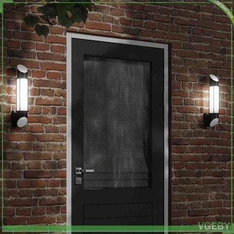 4006294 Applique murale d'extérieur noir acier inoxydable (1/5)