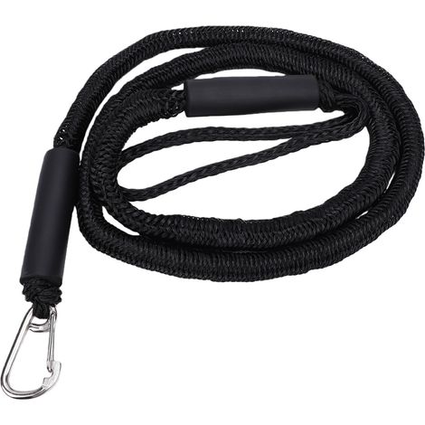 Ligne de quai pour bateau, corde d'amarrage de qualité Marine de 7 à 14 pieds avec crochets pour navires, Yachts, bateaux à moteur (1/5)