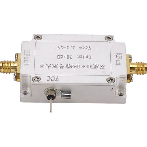 Amplificateur RF 1090MHz Faible Bruit, Module Amplificateur de Signal 3.3-5.0V DC, Récepteur ADS-B, Gain Élevé, Filtre Intégré, pour SDR et Radars, 1 Pièce (1/5)