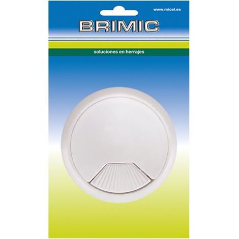 Blister-Kabeltüllenstecker TPC01 Ø60x22mm Weiß 90621 EDM