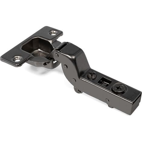 bisagra puma ø35 clip 110º sin muelle acabado grafito recto, acodado, superacodado codo superacodado