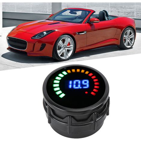 Digitales LED-Öltemperaturmessgerät für Autos, 12 V, universell, 52 mm/2 Zoll (1/5)
