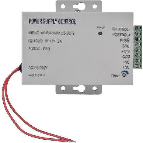 Système de contrôle d'accès K80, alimentation CC 12 V 3 A, serrure miniature/électrique, logiciel de contrôle d'accès (1/5)