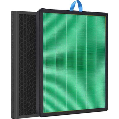 Lot de 2 filtres de rechange compatibles avec le purificateur d'air LEVOIT Vital 200S, filtre HEPA 200S-RF pour un air plus pur et plus sain.-AquaForge (1/4)