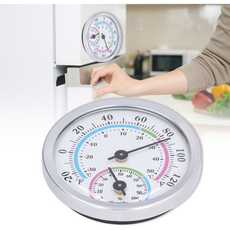 Mini-Thermometer und Hygrometer für Zuhause, mit Nadel, hochpräzises Hygrometer für Innenräume, batterielos (1/5)